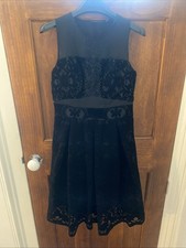 Next Black Devore Velvet