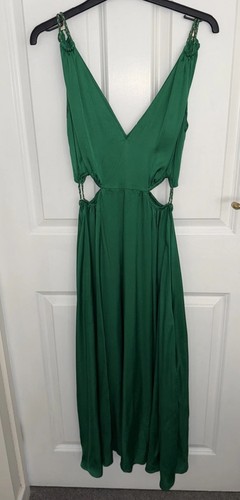 Maje viscose green - viscose, summer