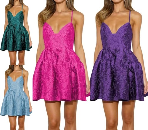 Satin homecoming dress - homecoming,