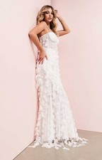 ASOS Womens White Maxi Dress