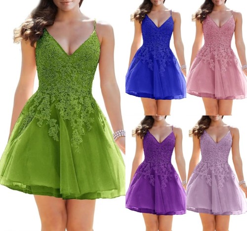 Short tulle homecoming dress - tulle,