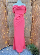 Goddiva Coral Bardot Maxi